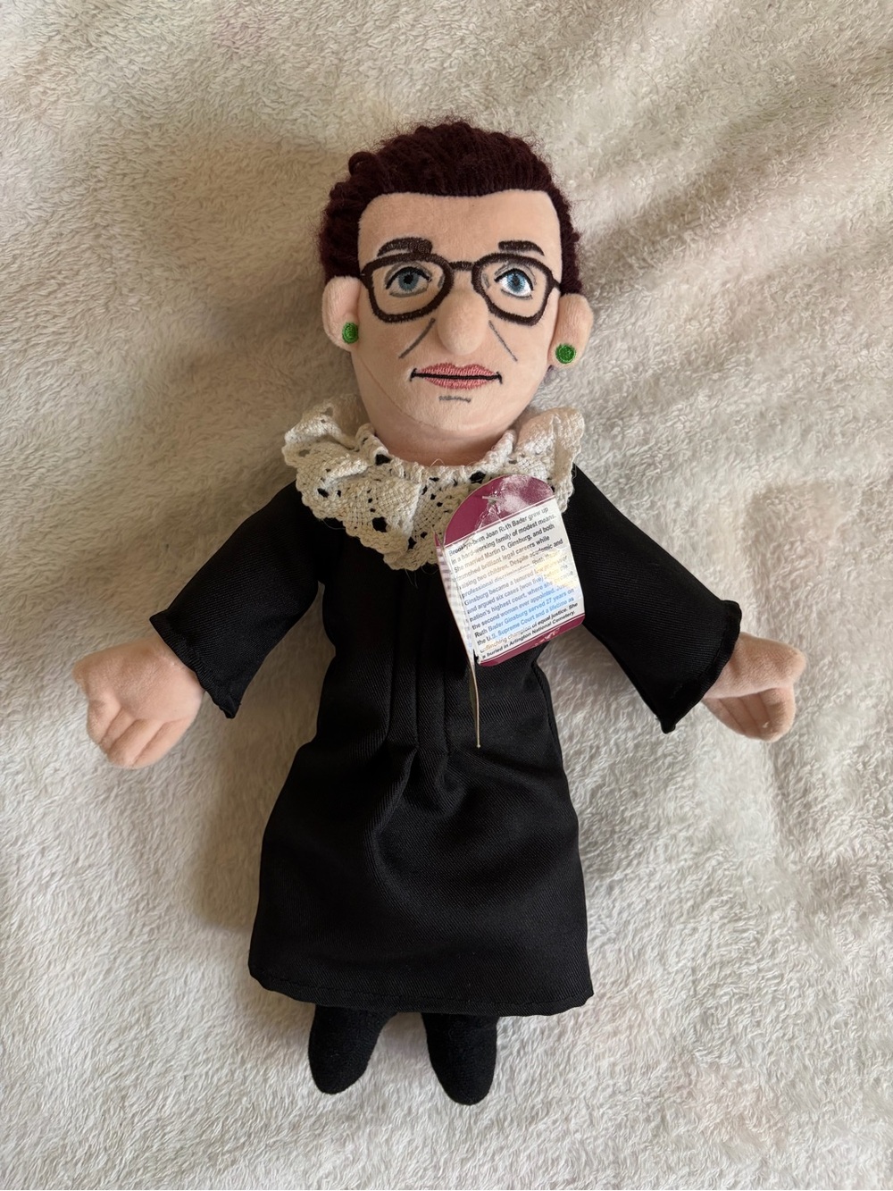 Little Thinkers Ruth Bader Ginsburg stuffie